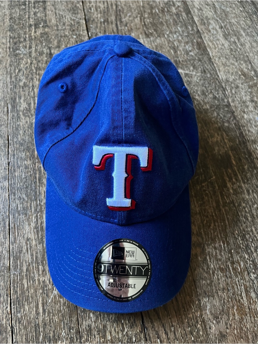 New Era Black and Navy Baseball Cap with White Logo Tag